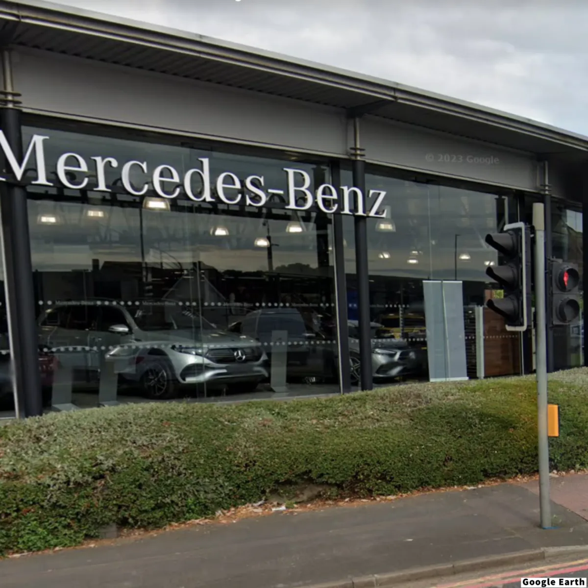Arson Attack at Stoke-on-Trent Mercedes Dealership Sparks Urgent Investigation