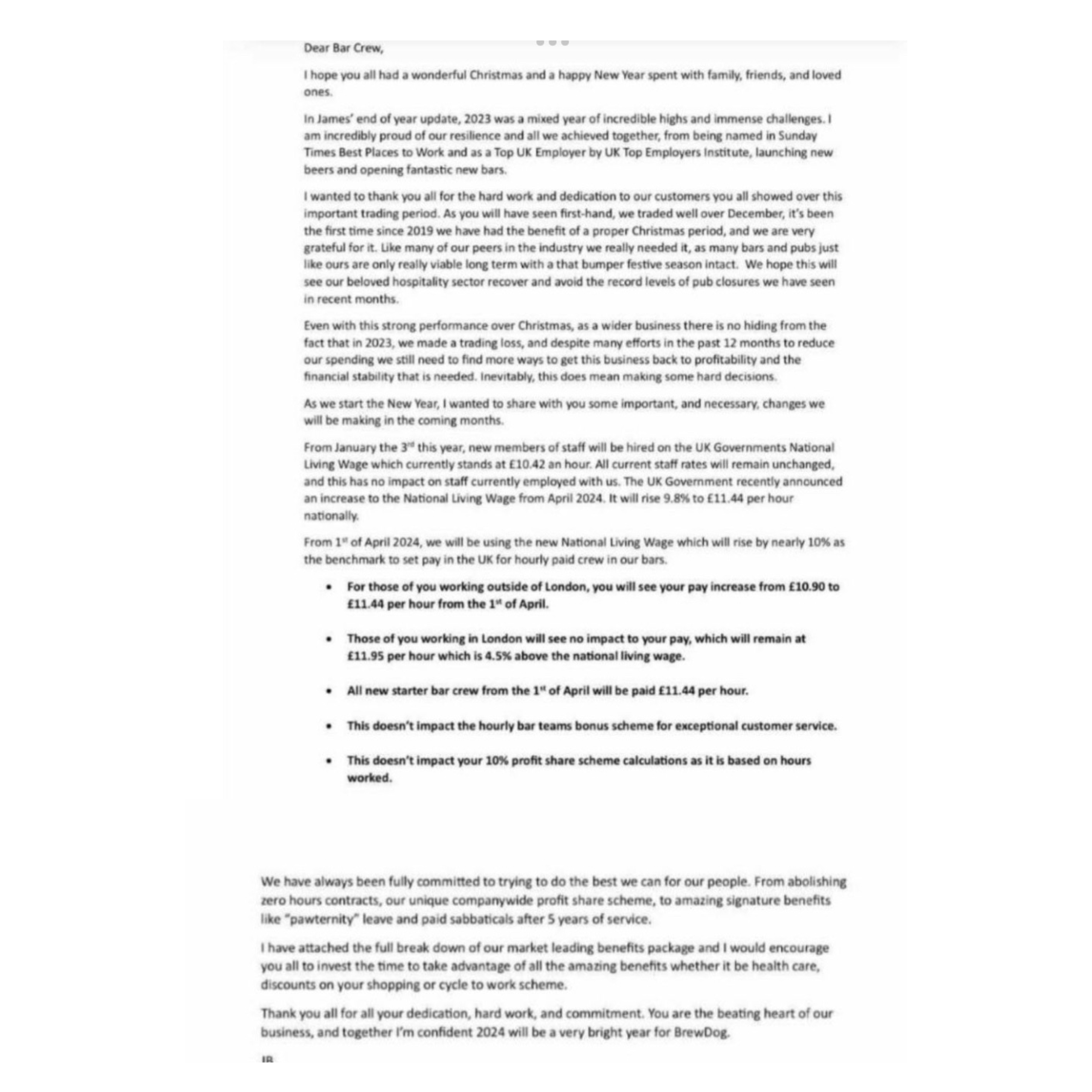 Brewdog Faces Backlash as Living Wage Pledge Brews Controversy