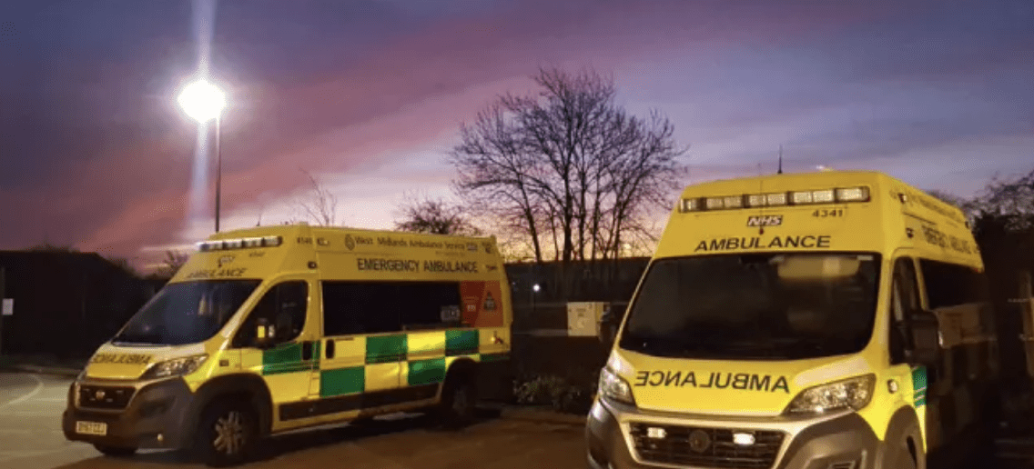 A woman has died after a small van left the road and crashed into a ditch