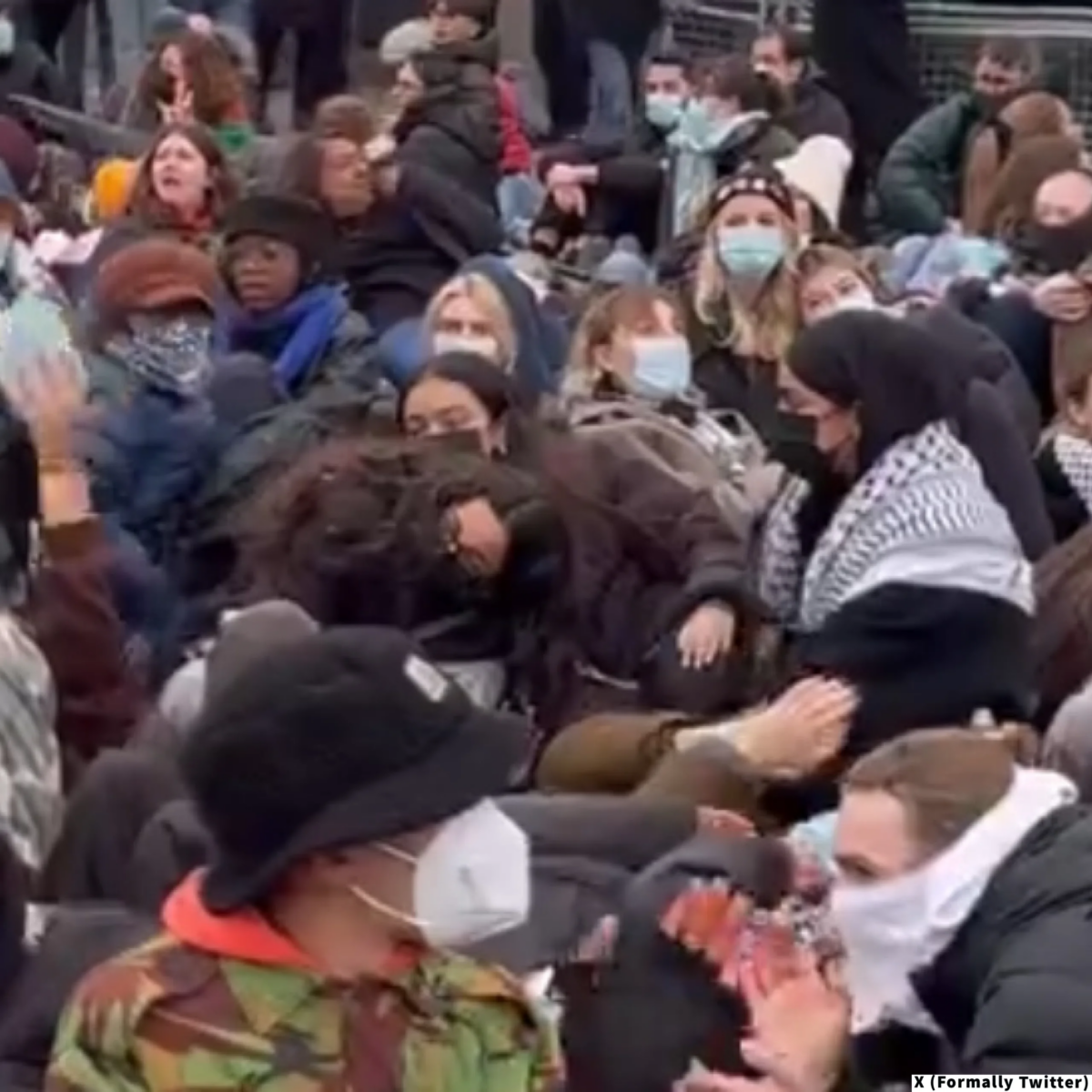 Hundreds Storm Westminster Bridge in Fiery New Year Protest Demanding Gaza Ceasefire and UK Arms Ban