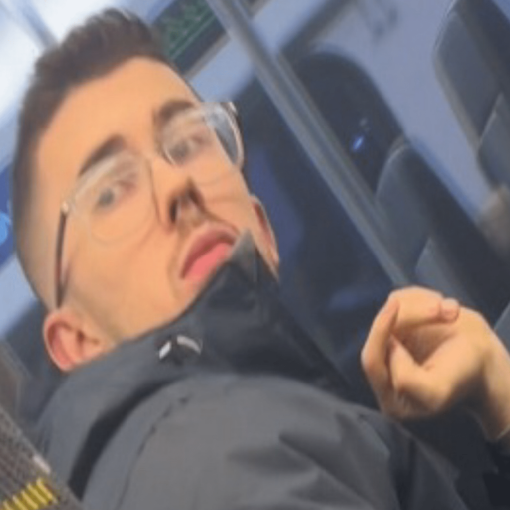 Help identify the man involved in an indecent incident on a train