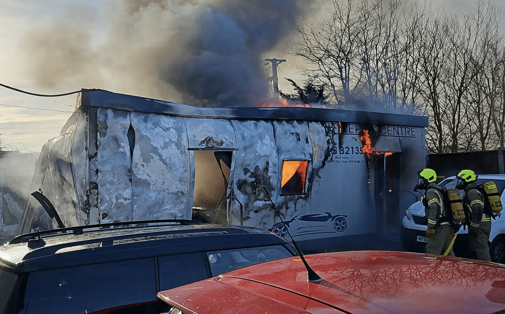 Firefighters Respond to Blaze at Commercial Unit in Bognor Regis