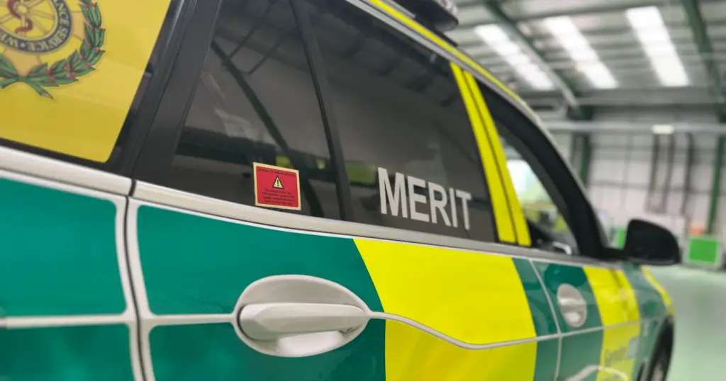 A man has died after a collision involving two cars near Worcester this morning