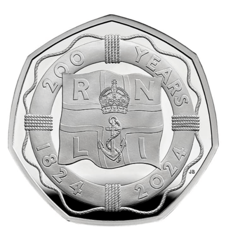 Royal Mint to Release Special Coin in Honour of RNLI’s Bicentennial Anniversary