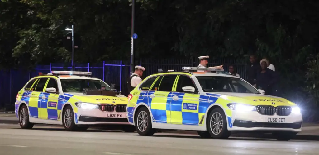 Police Pursuit in Hendon Leads to Pedestrian Collision and Arrests