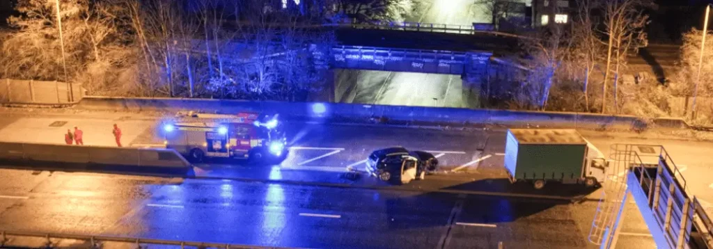 Persons Trapped in Road Traffic Collision on Rochester Way Relief Road, Eltham