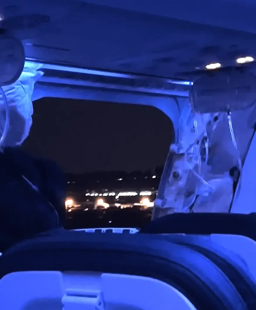 Alaska Airlines Plane Safely Lands After Mid-air Window Blowout In Portland, Oregon Alaska Airlines Plane Safely Lands After Mid-Air Window Blowout in Portland, Oregon