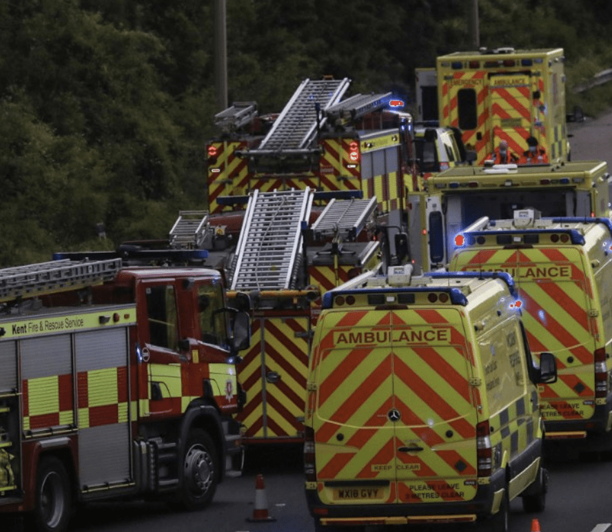 M2 Traffic Brought to a Standstill After Collision Involving an HGV Near Faversham
