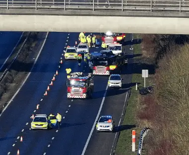 Crash On M20 Involving A Recovery Truck And Fire Engine Near Swanley Crash on M20 involving a Recovery Truck and Fire Engine near Swanley