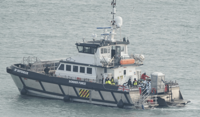 First Channel Migrants of 2024 Arrive in Dover Harbour