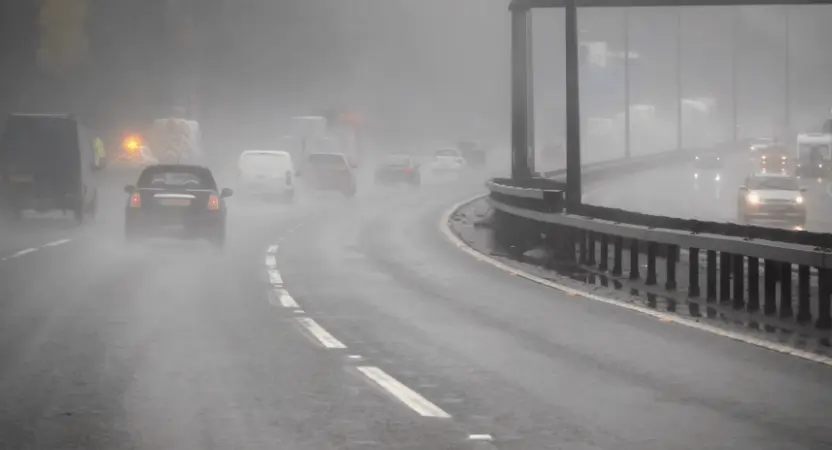 Storm Fury Hits UK: Drivers Warned to Brace for 70mph Winds and Torrential Rain This Weekend