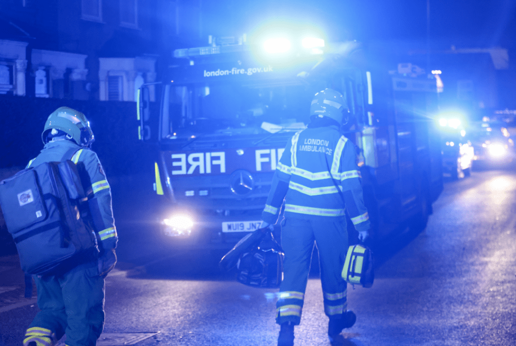 Heroic Rescue by Fire Crews in Early Morning Blaze on Manor Road, Erith