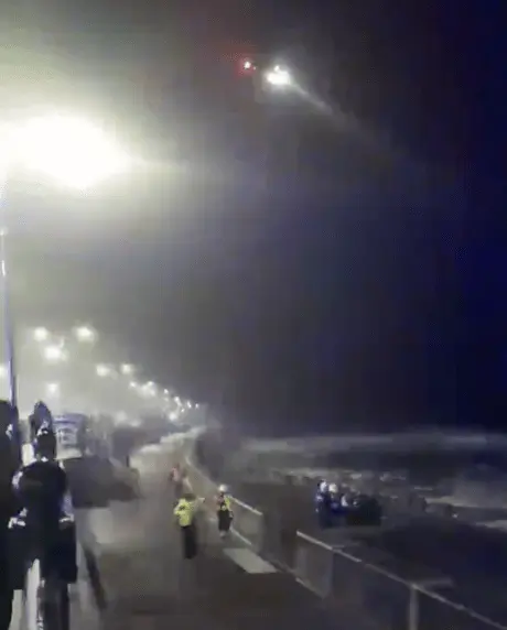 Helicopters And Boats In Major Search Amid Reports Of Person In Water Helicopters and Boats in Major Search Amid Reports of Person in Water