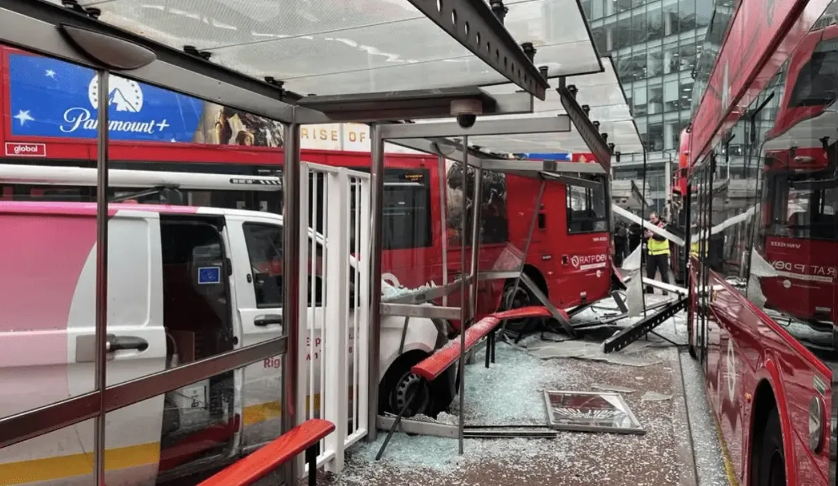 Victoria Horror: Pedestrian Killed as Double-Decker Smashes Through Bus Shelter at Rush Hour