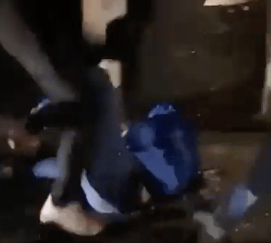 Shocking Video of Dunfermline Attack Shared on Social Media Disabled Man is Attacked