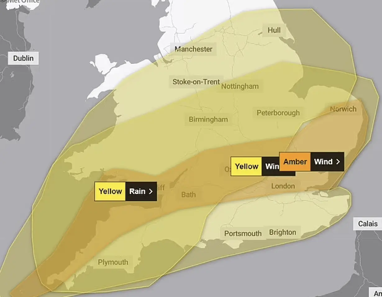 Storm Henk Smashes Britain with 80mph Winds, Floods and Travel Chaos from Cornwall to Norfolk
