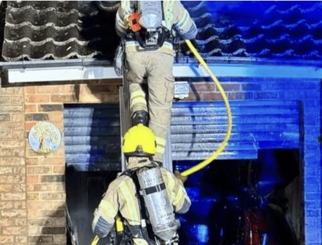 Stray Firework on New Year’s Eve Causes Blaze, Destroying Two Buildings in South Woodham Ferrers