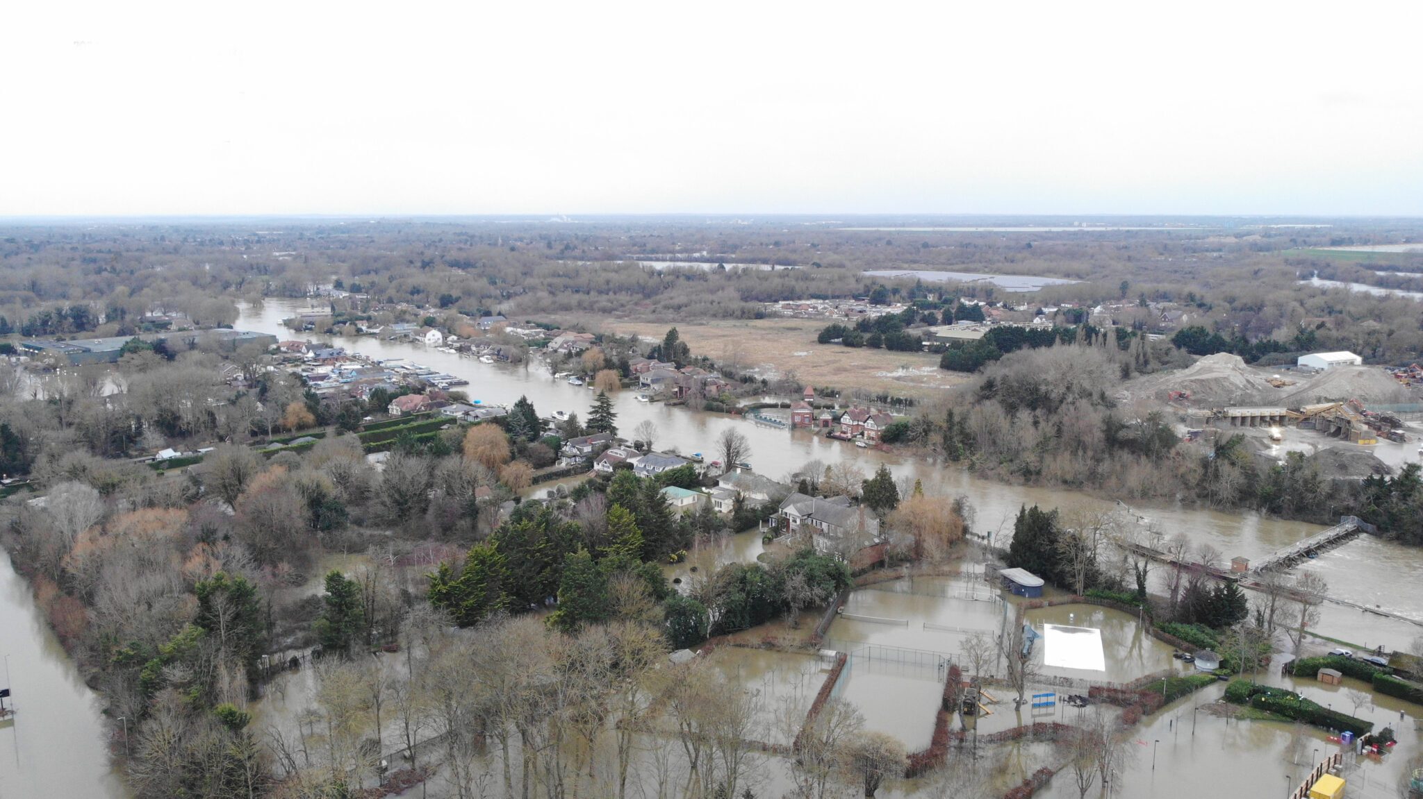 Surrey Floods: Dozens Evacuated or Rescued Amid Rising Waters