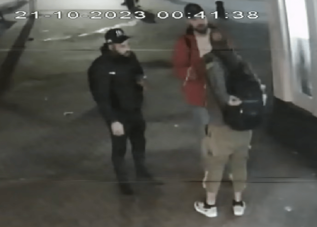 Detectives investigating an attack on a man in Newham are releasing images of two men they would like to identify