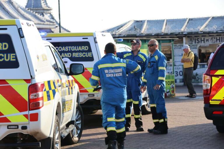 Heroic Coastguard Rescue Operation Near Brighton i360