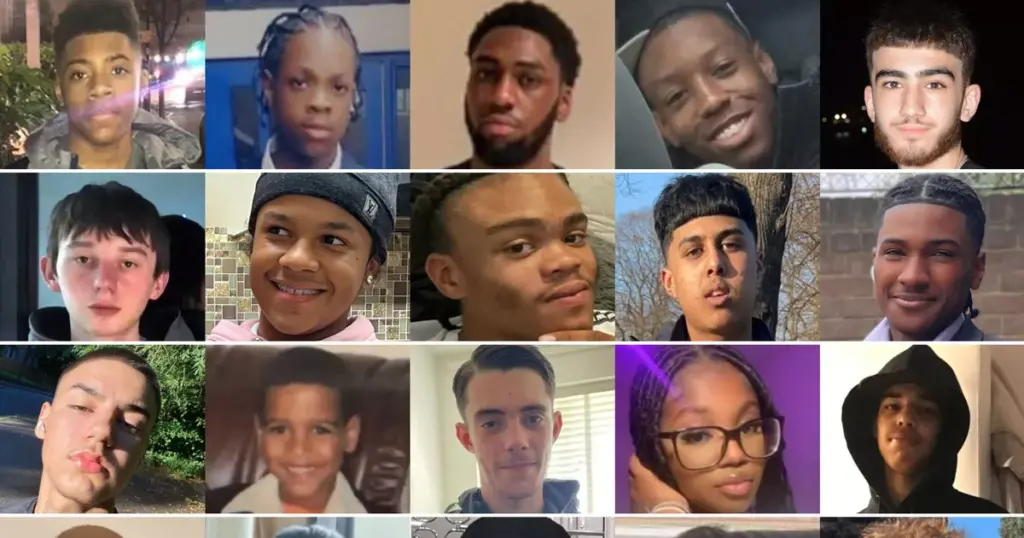 Campaign Honours 21 Teenagers Lost to Knife Crime in 2023