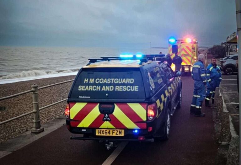 Hastings Coastguard Conducts Search Operation Following Cliff Edge Alert