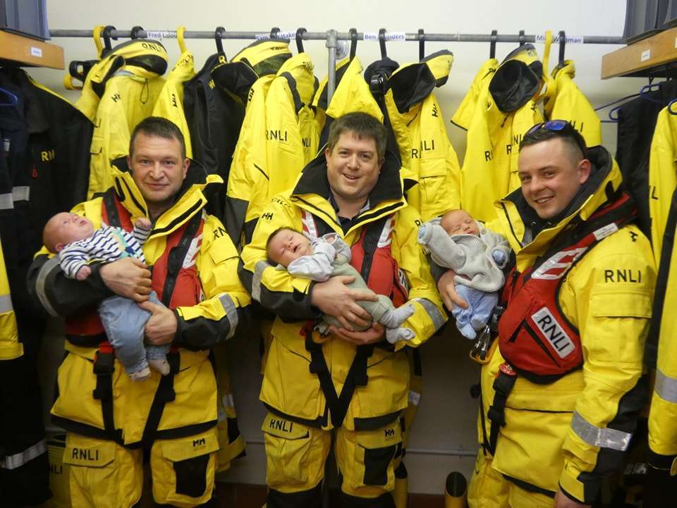 High Tide of Happiness: Baby Boom at Eastbourne Lifeboat Station
