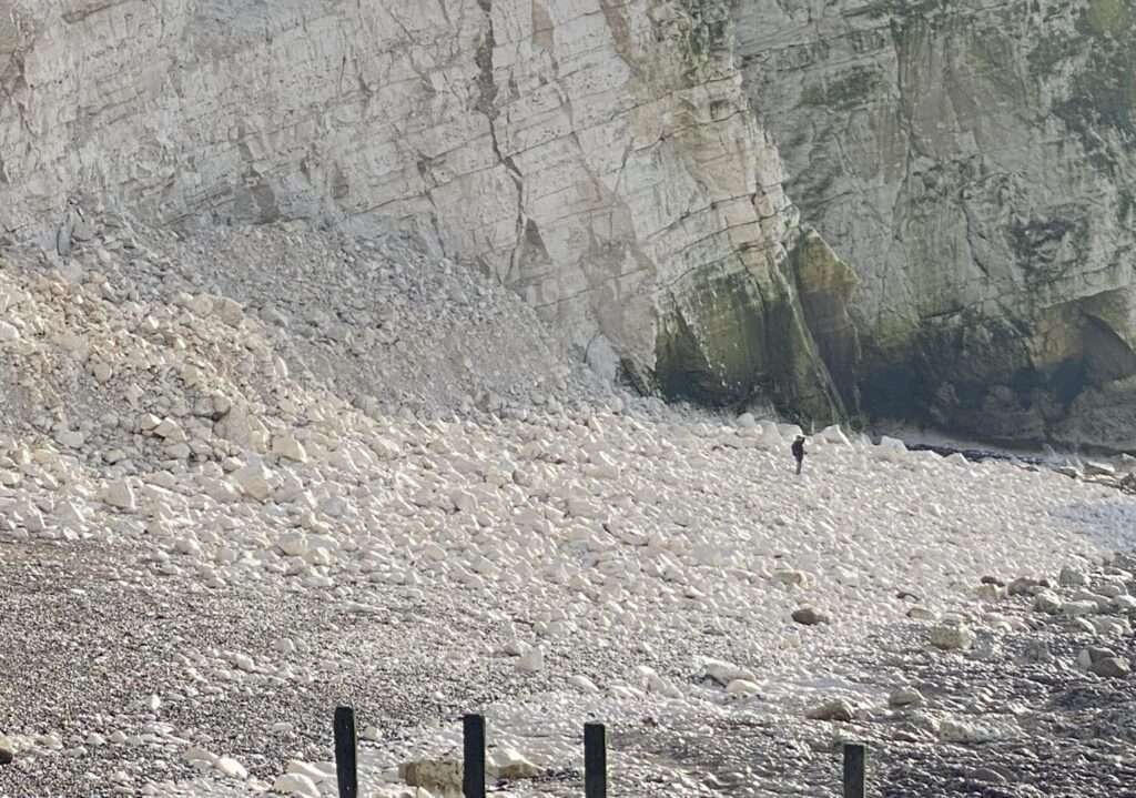 Seaford Fossil Hunters Dig Deep, Despite Falling Warnings
