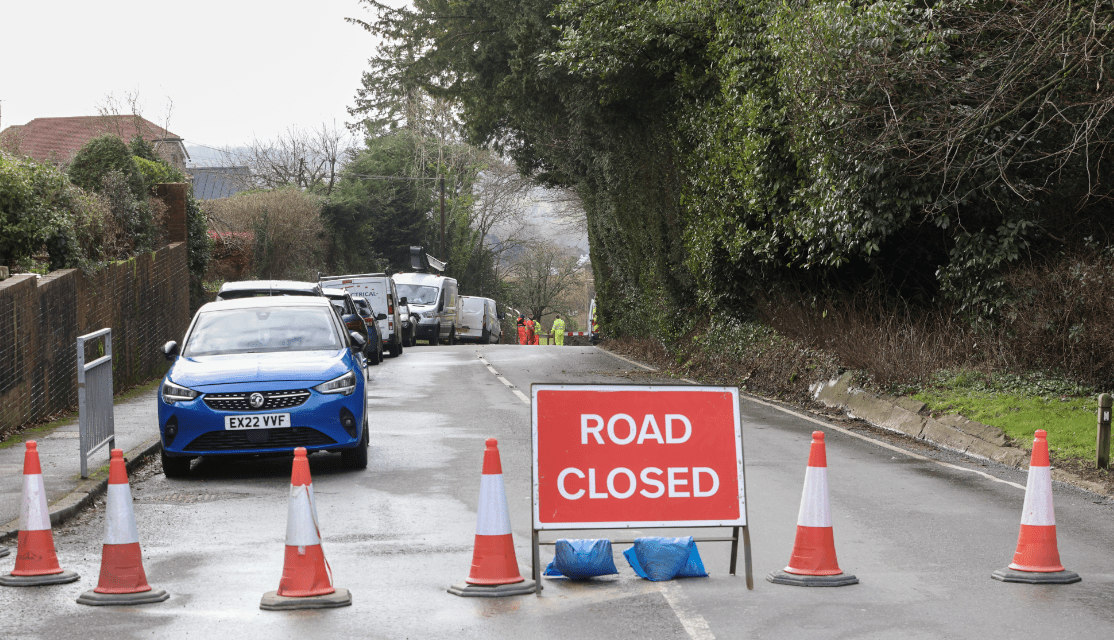 Goudhurst High Street Remains Closed for Maintenance Work