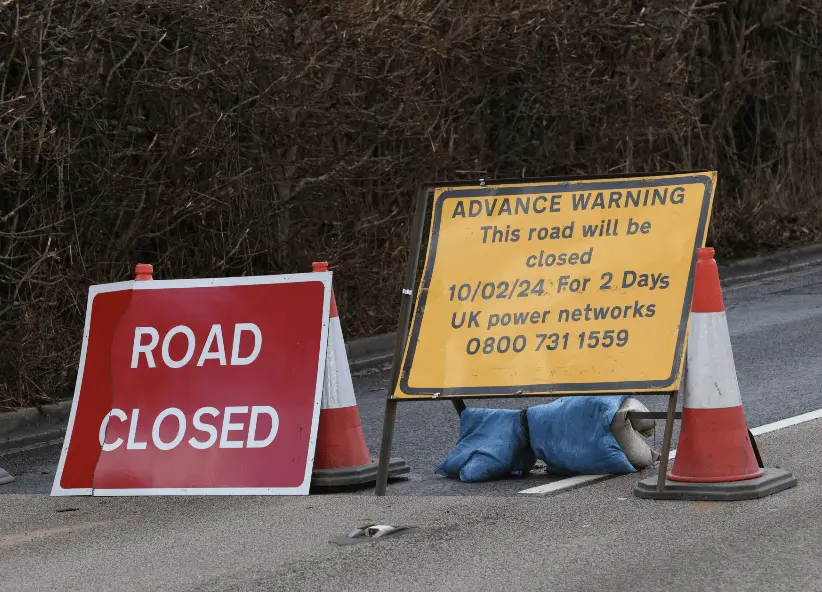 Goudhurst High Street Remains Closed for Maintenance Work