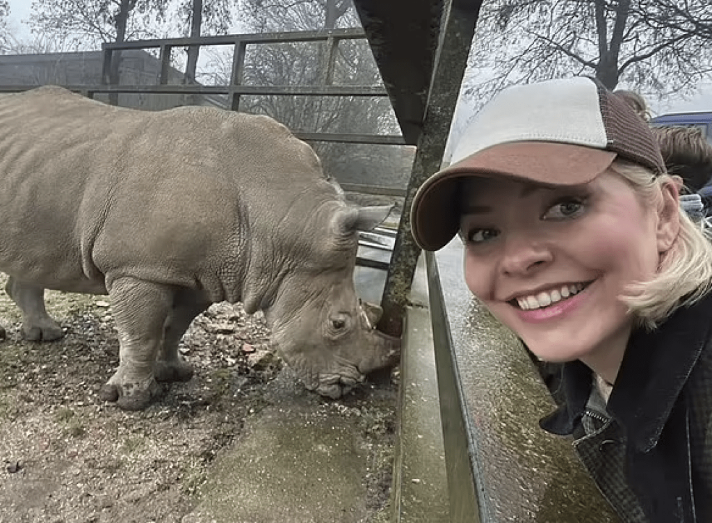 Holly Willoughby Celebrates 43rd Birthday at Port Lympne Wildlife Park