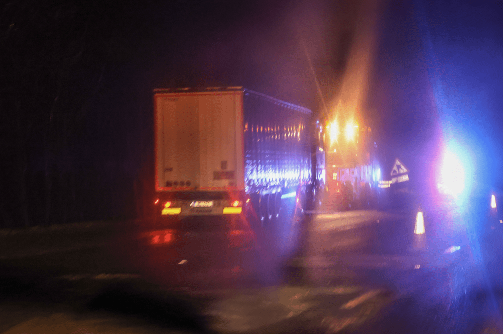 Serious Collision Closes Eastbound M20 Motorway in Kent after 200 litres of Fuel damages carriageway