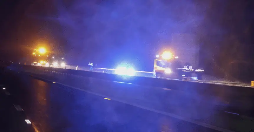 M20 Chaos: HGV Crash Spills 200 Litres of Diesel, Causes Hours of Traffic Gridlock