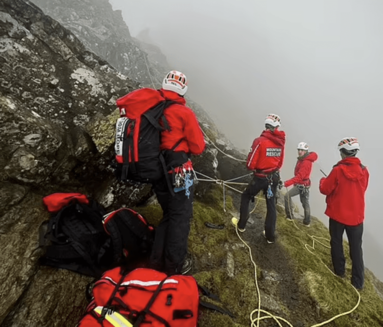 Female Climber Saved by Passing Royal Marine Hero After 65-Foot Plunge on Blencathra Mountain