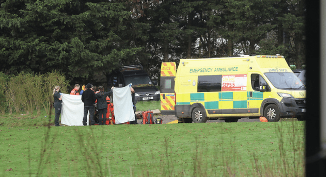 Lifesaving Air Ambulance Response at BGF Group on the outskirts of Maidstone