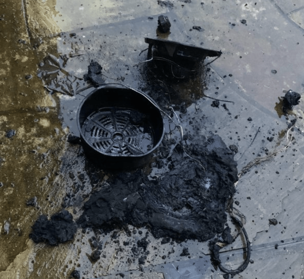 Lucky Escape After Air Fryer Left on Hob Catches Fire