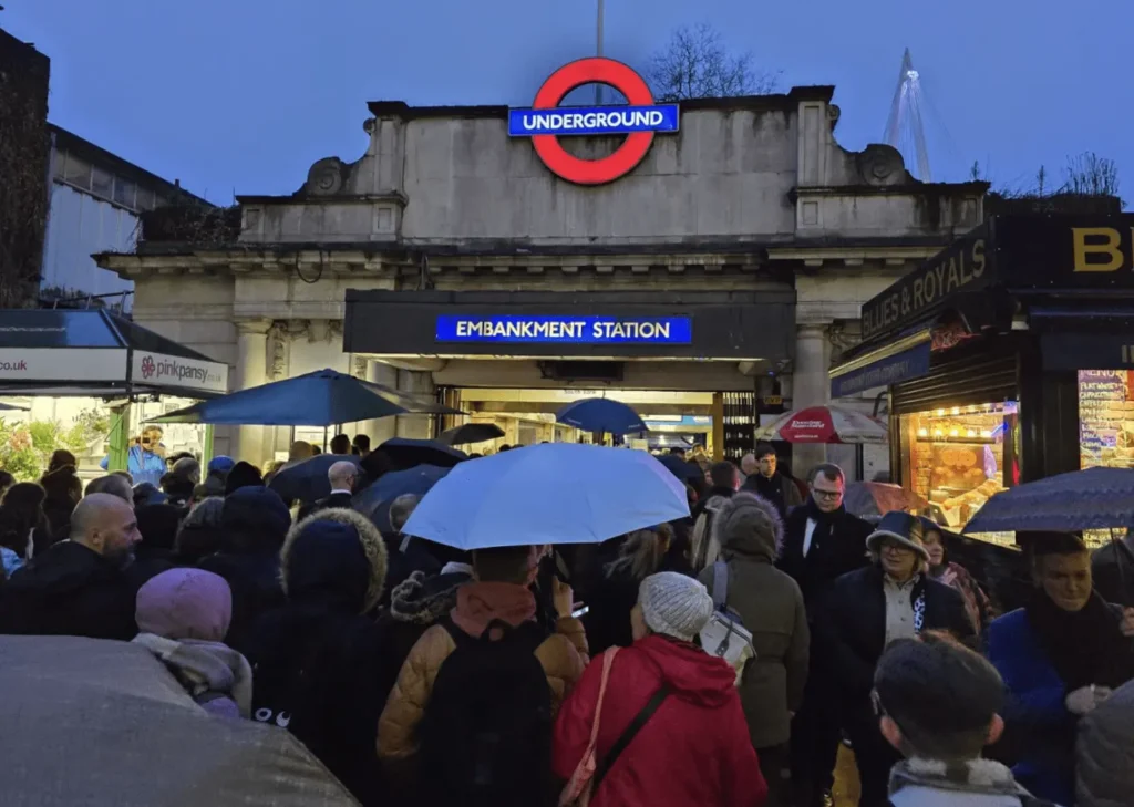 Chaos at Charing Cross Station: Evacuation Amidst Police Incident
