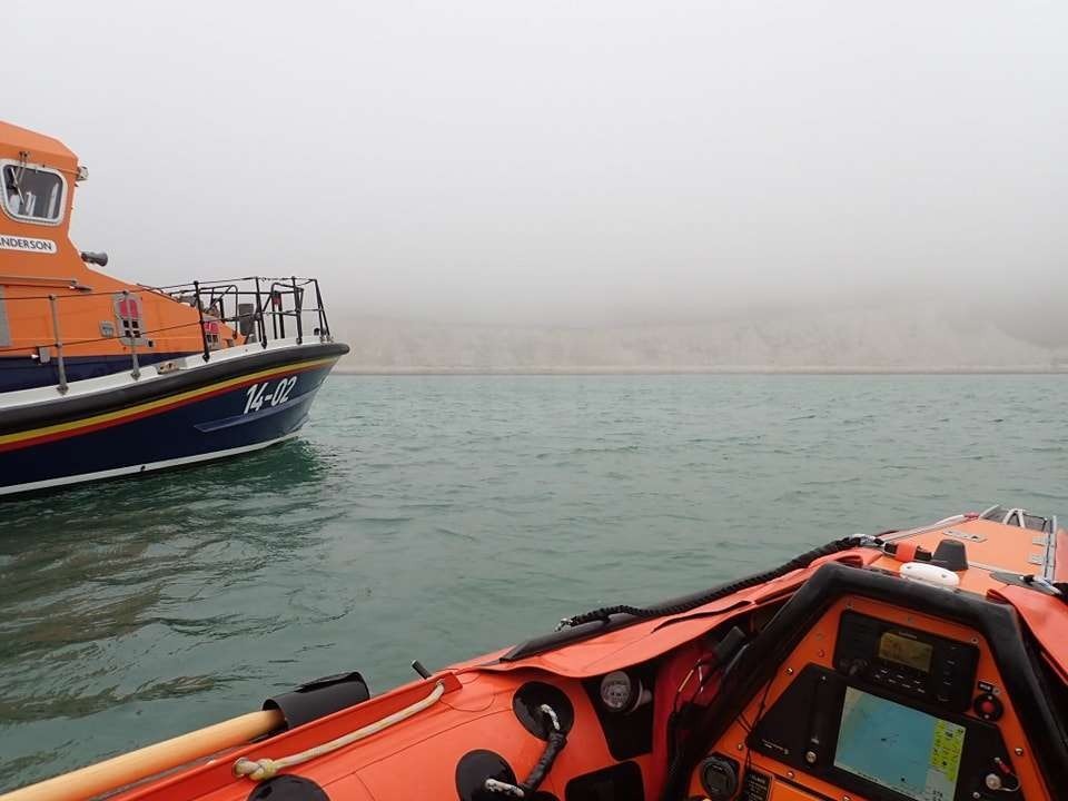 Eastbourne’s RNLI Responds to Mayday Call Amidst Fog