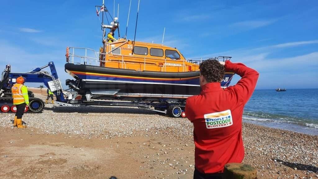 RNLI Celebrates Windfall from People’s Postcode Lottery
