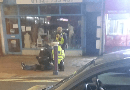 Unprovoked Assault on Seaside Road, Eastbourne: Suspect Apprehended