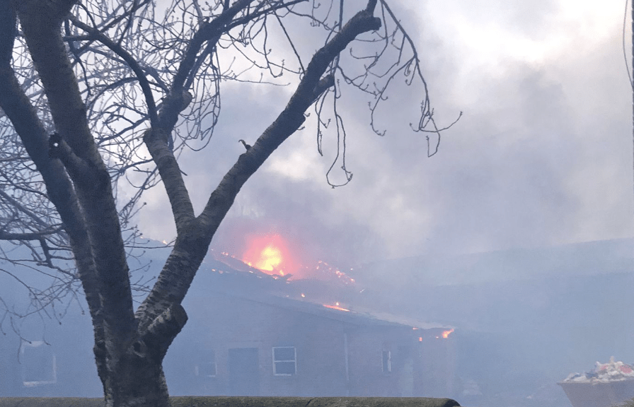 Firefighters Tackle Blaze at Renovation Site