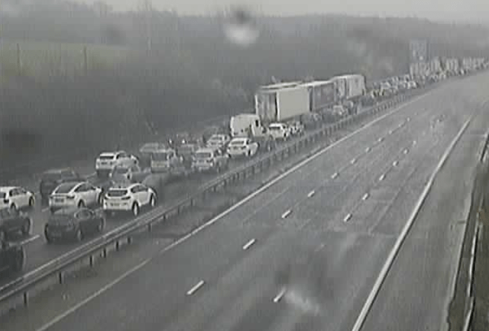 Traffic Held on M20 Between Junction 7 and 8 Near Maidstone After Reports of Man ‘Covered in Blood’