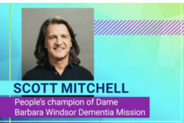 Scott Mitchell Named People’s Champion for National Dementia Mission in Honour of Dame Barbara Windsor