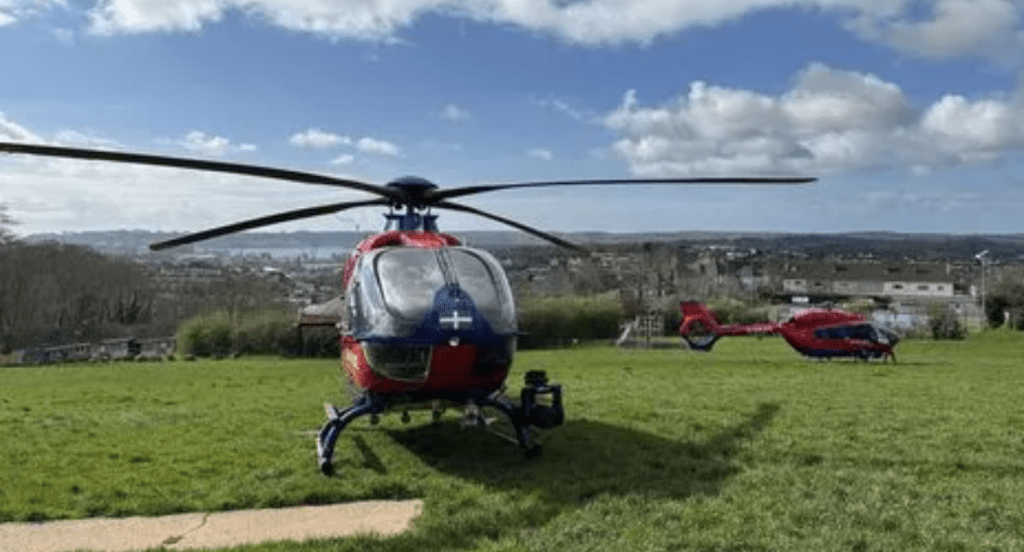 St Budeaux Crash Updates: Two Air Ambulances and Emergency Services Rush to Scene