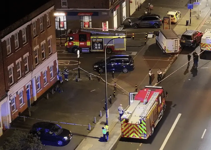 Armed Standoff Enters Second Night in Catford: Man Holed Up with Gas Canister