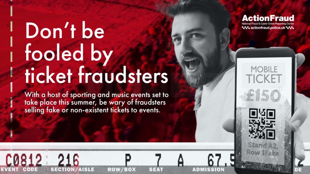 National campaign to raise awareness of fraudulent ticket-sellers