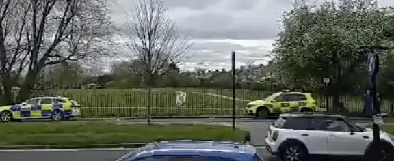 Emergency Response in Queensbury Park Following Serious Incident leaving man in life-threatening condition