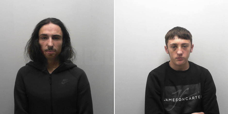 Two men have been jailed after officers swooped in on their temporary drugs base at a York hotel