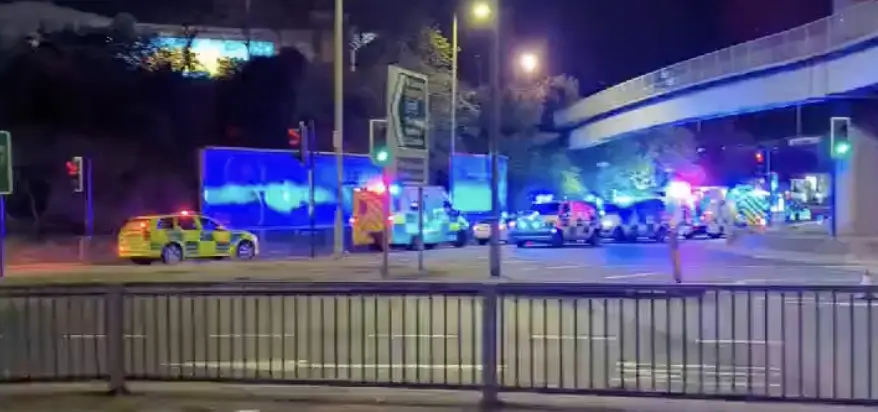 Major Incident: Car Overturned, Persons Possibly Trapped Major Incident: Car Overturned, Persons Possibly Trapped