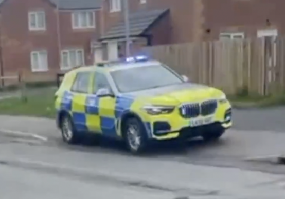 Joyrider Hijacks Police Car in Rochdale, Greater Manchester